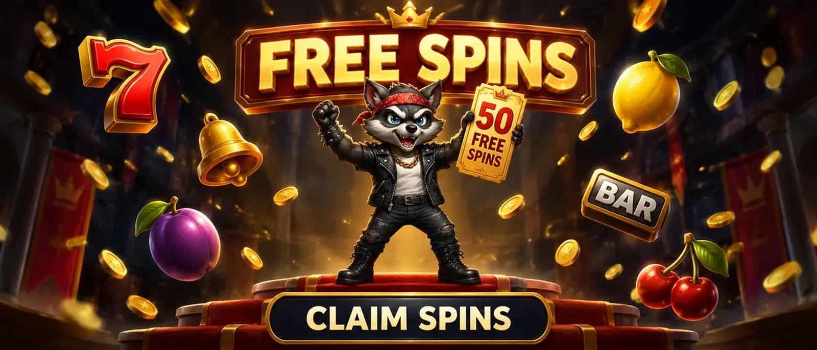Giros gratis de Rocky Spin
